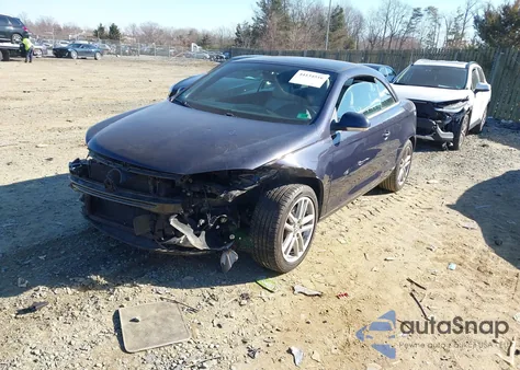 2008 Volkswagen Eos Lux from USA, damaged, VIN WVWFA71F68V014213